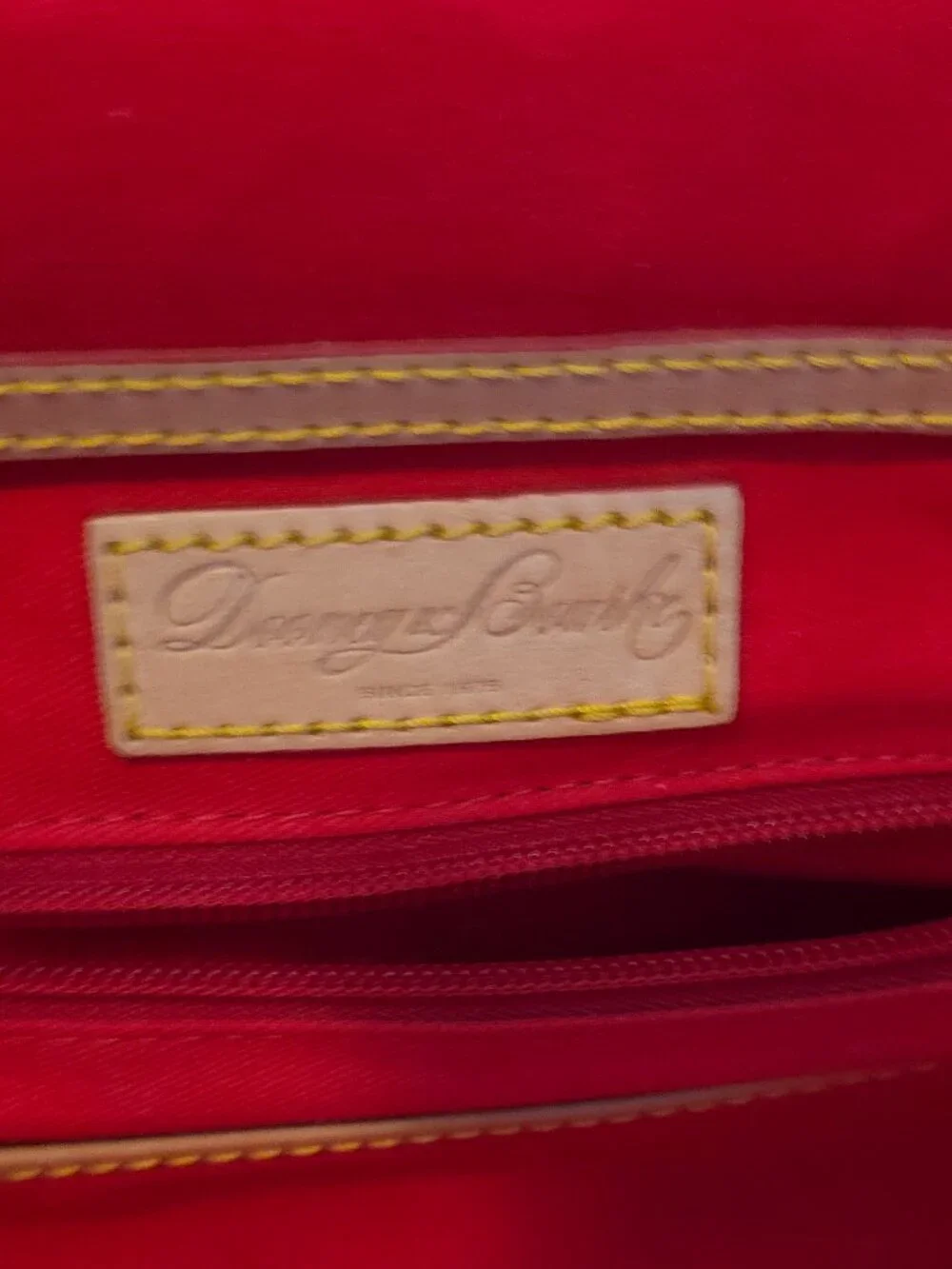 Dooney & Bourke Janine Ocean Teal Patent Leather Satchel